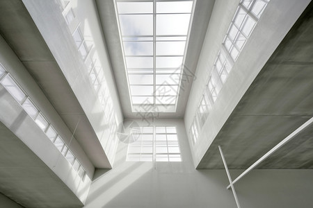 天窗窗口富有艺术感的建筑设计背景