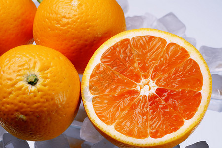 帝王蜜橘水果背景图片