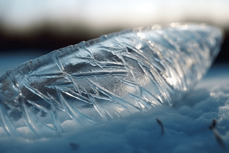 雪白的银霜霜降银霜高清图片