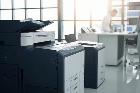复印机办公打印机扫描仪背景