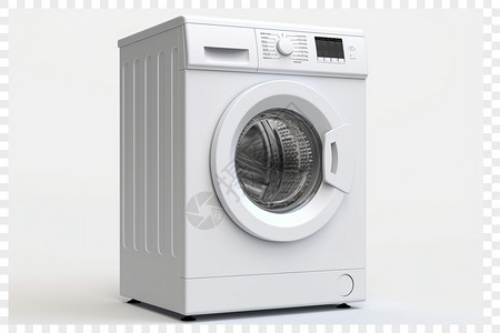 家用设备白色洗衣机设计图片