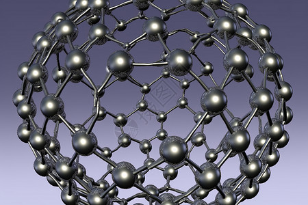 纳米技术分子结构图背景图片