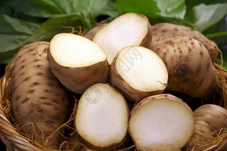健康蔬菜土豆背景图片