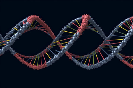 dna螺旋概念图图片