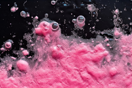 粉红色泡沫创意背景图片
