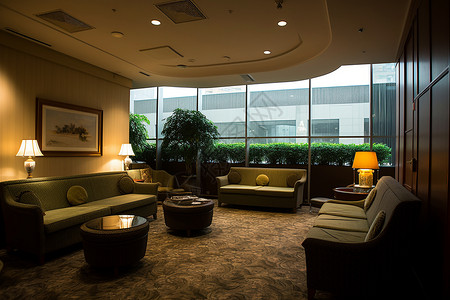 酒店休息区域酒店内舒适的等候区或设计图片