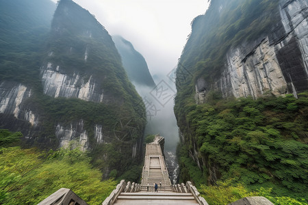 公园的阶梯图片