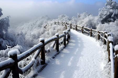 雪场雪域背景图片