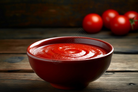 番茄酱调味品图片