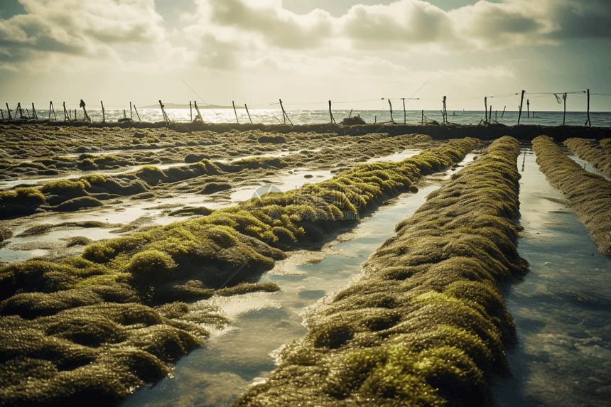 海藻农场图片
