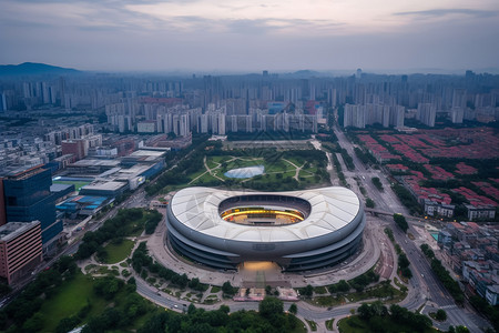 体育馆建筑图片