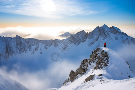 阿尔卑斯山脉高清图片