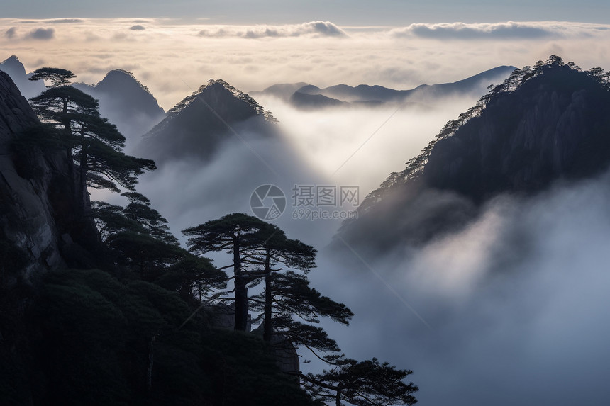 云海自然美景图片