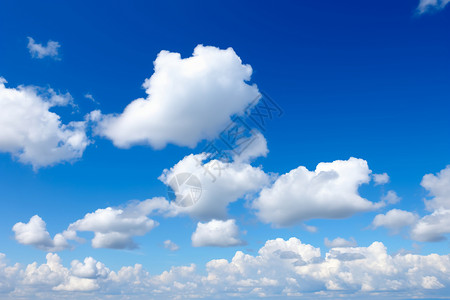 美丽的蓝天白云背景背景图片