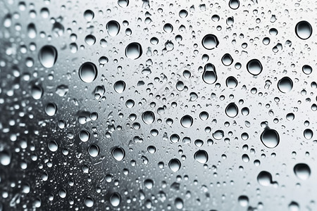 雨水珠素材雨水滴在玻璃上设计图片