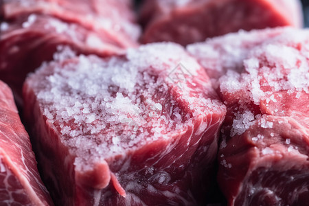 冰鲜肉冷冻肉的鲜肉背景