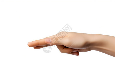 指示手势素材白色背景手势动作指示背景