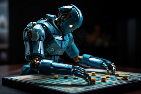 机器人下棋下棋的机器人设计图片
