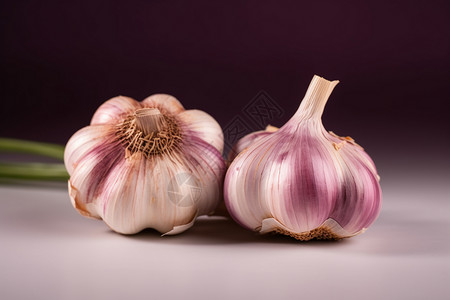 紫色大蒜背景图片