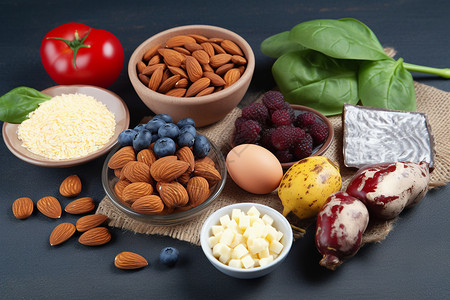 营养食材健康营养素高清图片