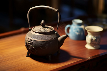 中式茶文化背景图片