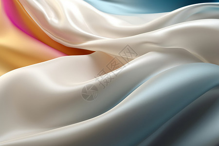 彩色的布丝绸创意变化背景设计图片