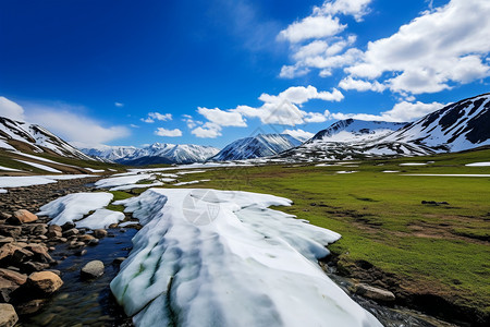 喀纳斯风景区喀纳斯黑湖风景区背景