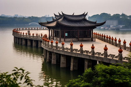 广济大桥的古代建筑背景