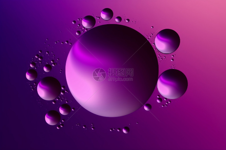 紫色抽象形状背景图片