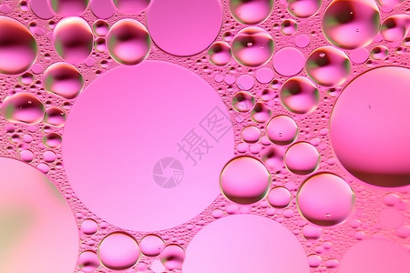 彩色水泡泡粉色气泡背景设计图片