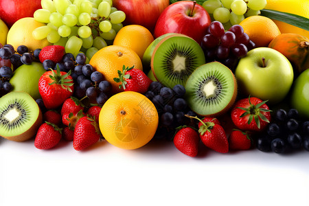 新鲜健康的水果图片