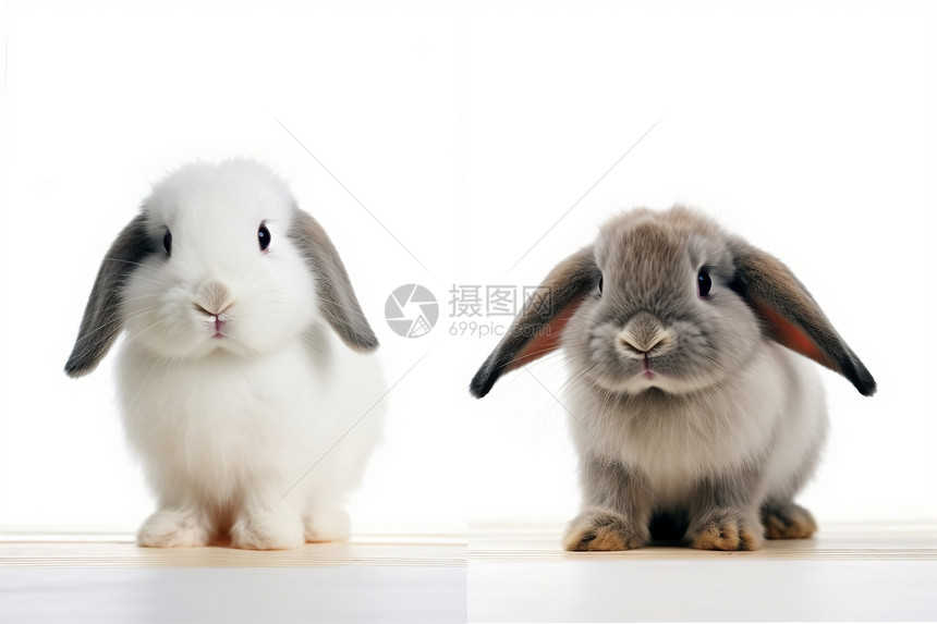 啮齿动物兔子图片