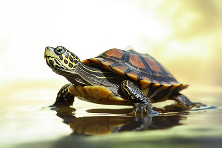爬行动物乌龟背景图片