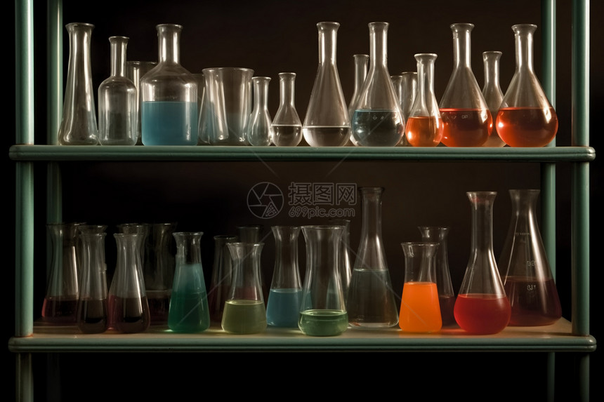 实验室玻璃器皿图片