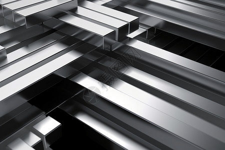 装配式钢结构3d金属材质设计图片
