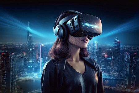 VR虚拟未来感场景图片