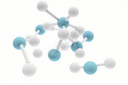 二氧化钛tio2分子分离白色高清图片