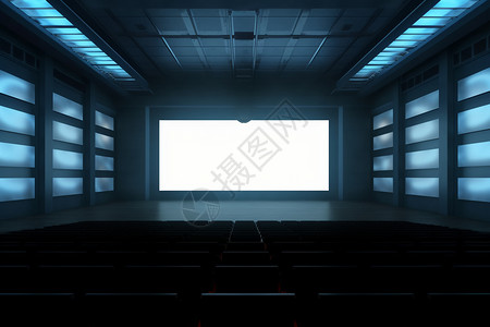 高清屏幕舞台和坐位设计图片