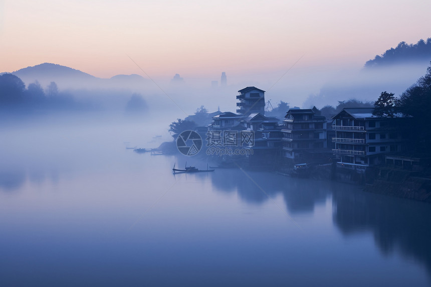 美丽冬季乡村旅游图片