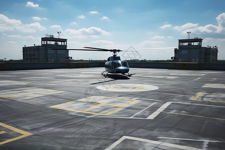 直升机停机坪背景图片