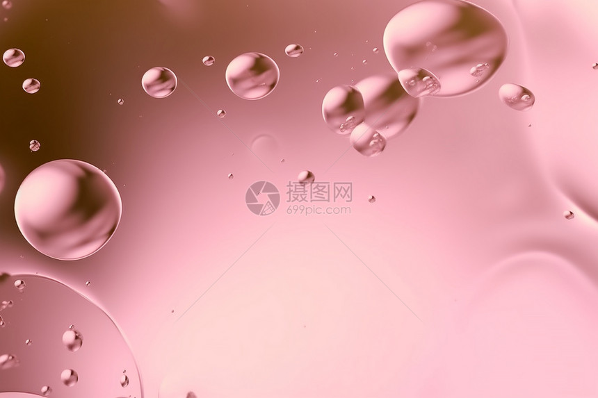 粉红色气泡图片