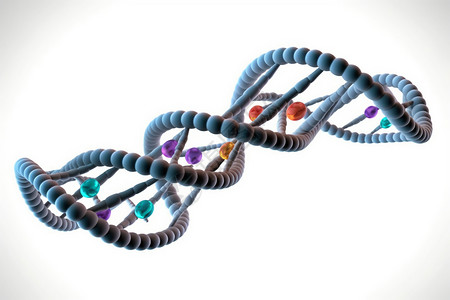 生物DNA生物化学插画