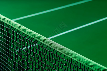 崭新的网球网背景图片