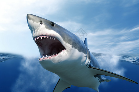 可怕的鲨鱼图片