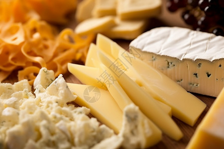 美味的新鲜奶酪高清图片