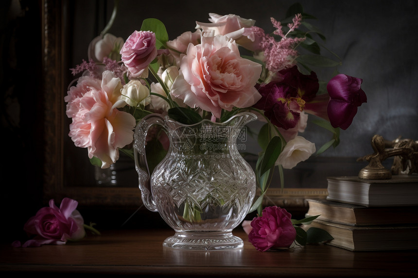 花瓶和花儿图片