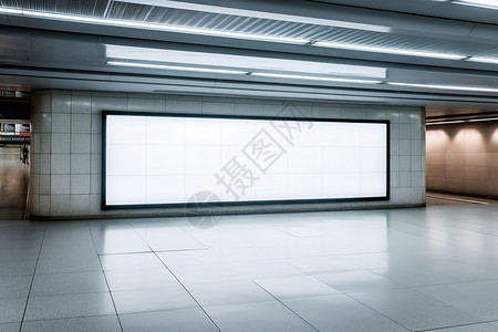 商场广告牌图片城市地下地铁的广告牌设计图片