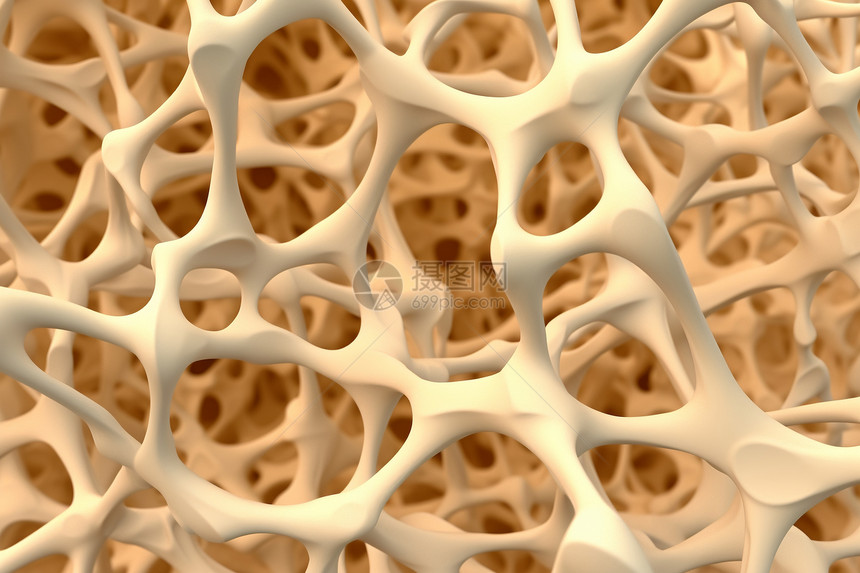 解剖学骨质疏松3d效果图图片