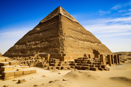 著名的金字塔背景图片