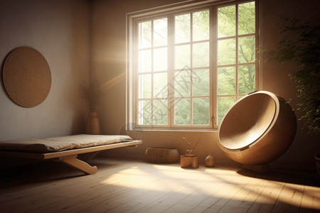 小坐垫温馨的打坐室设计图片